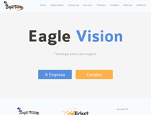 Tablet Screenshot of eaglevis.com.br